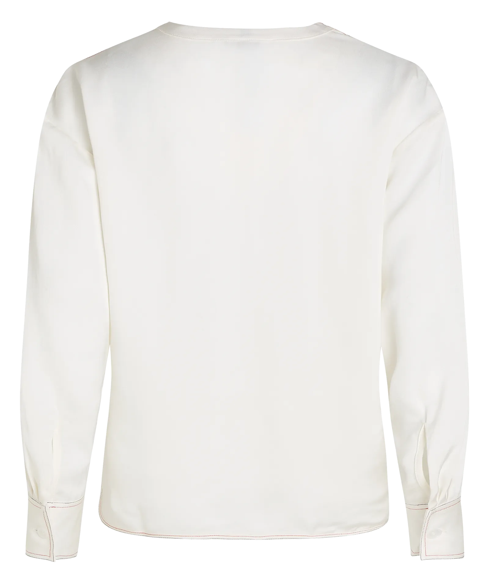 TOMMY HILFIGER   Camicia diritta scollo a V | Bianco