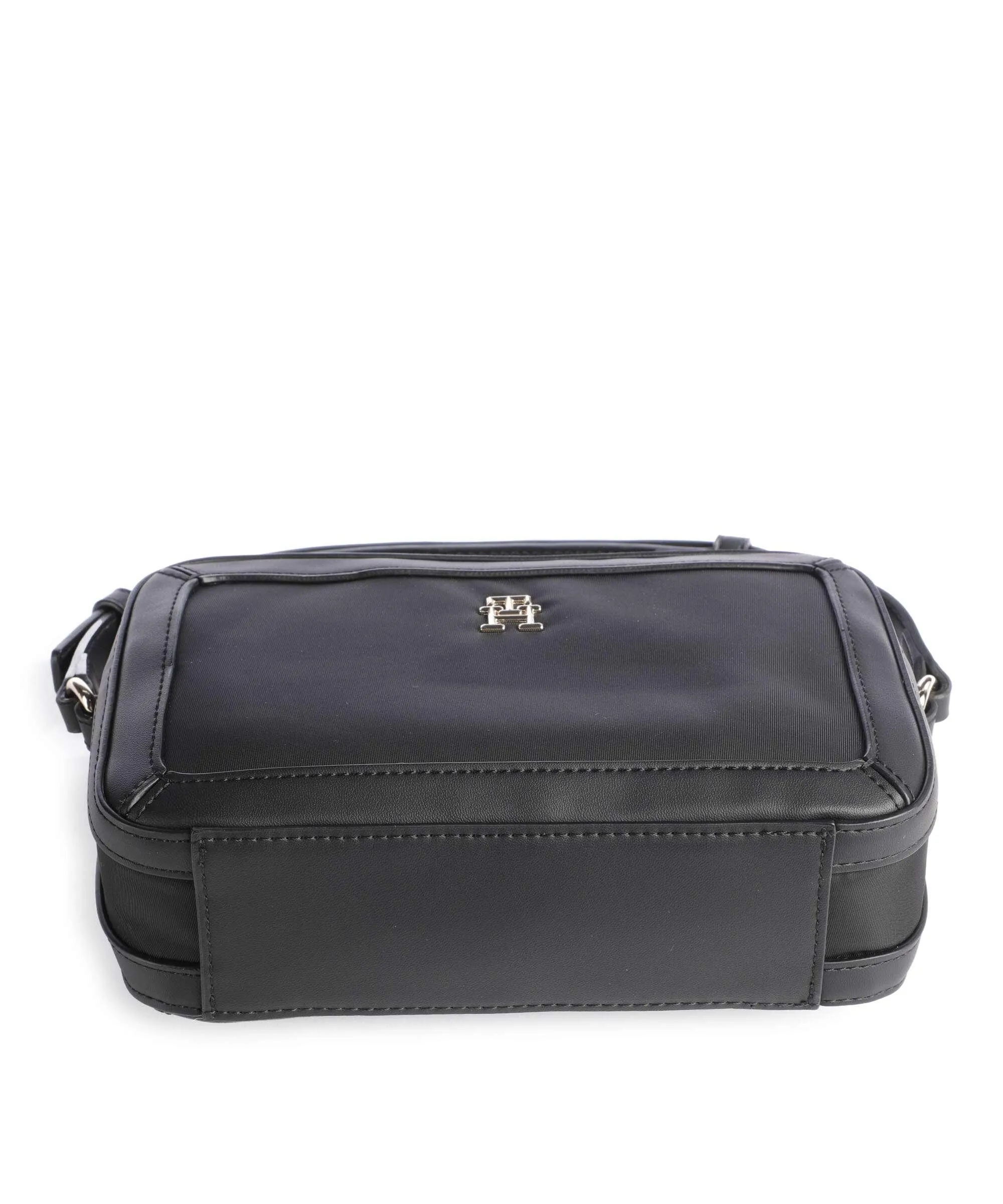  Tommy Hilfiger TH Essential Borsa a tracolla poliestere nero  