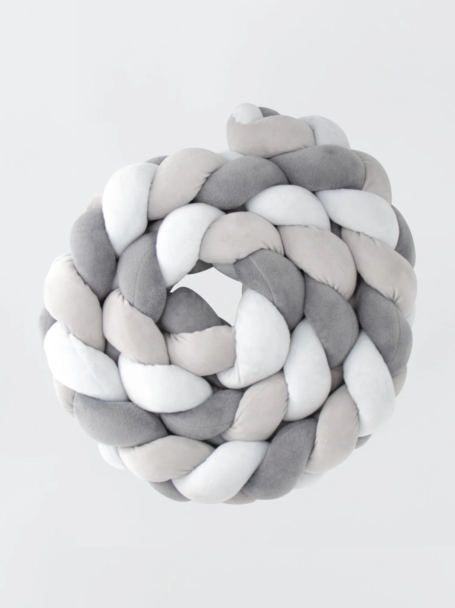 Treccia decorativa in velluto - GRIGIO
