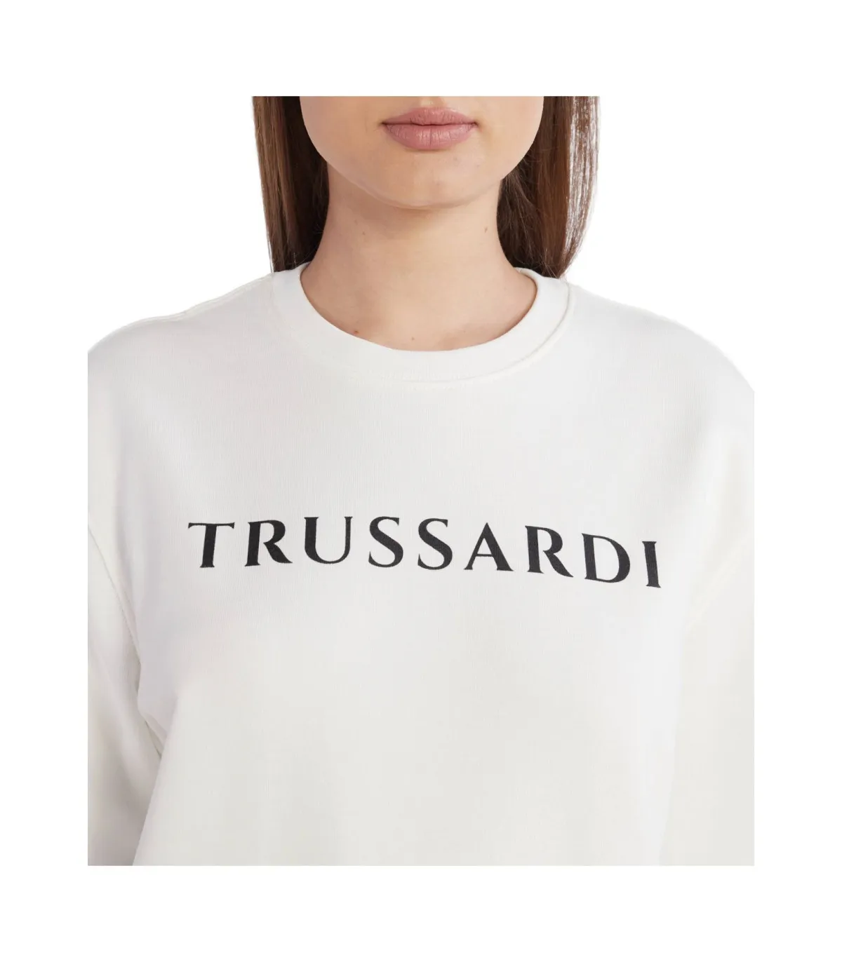 Trussardi Donna Felpa A Girocollo  Trussardi Print
