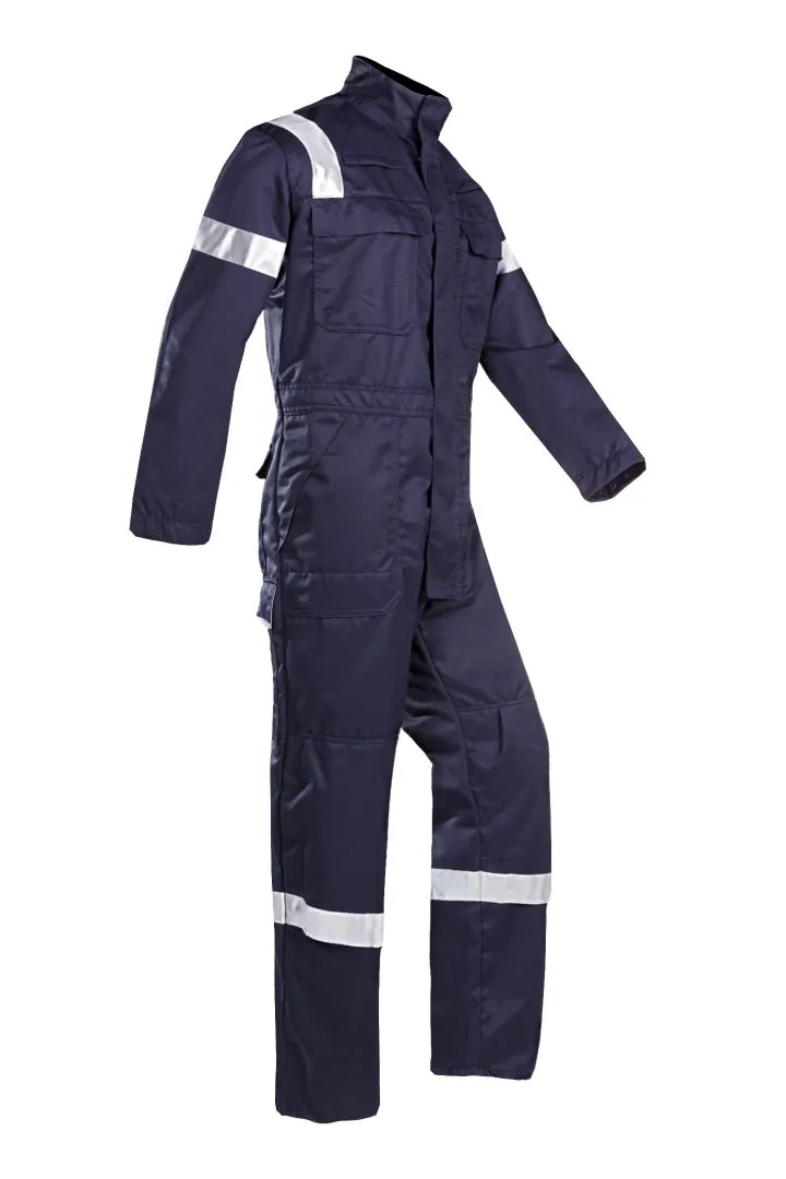 Tuta da lavoro alta visibilità Sioen Uk, 38R Unisex, col. Blu Navy