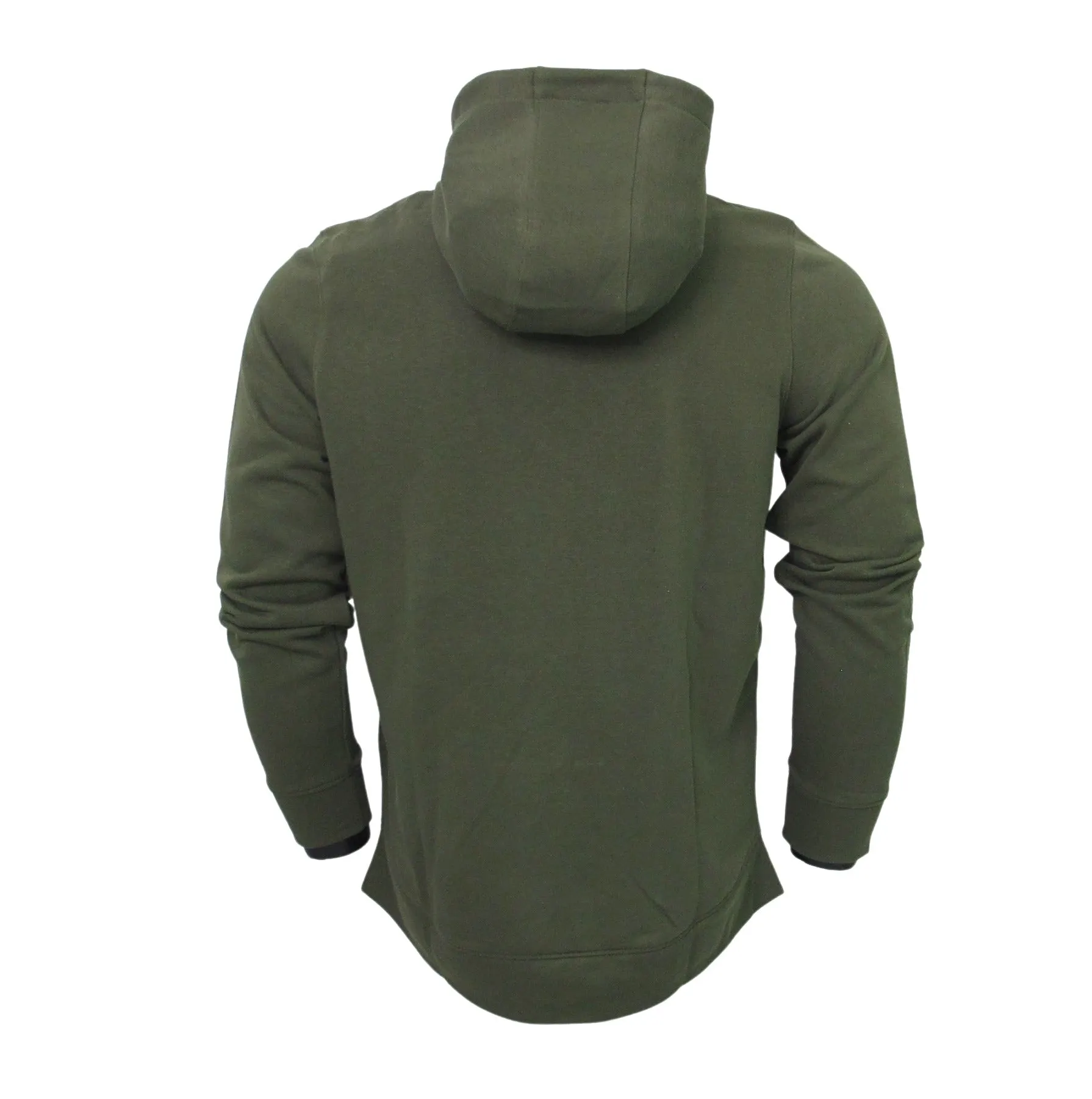 UNDER ARMOUR felpa uomo cotone cappuccio 1370409 390 VERDE MILITARE estate 2023