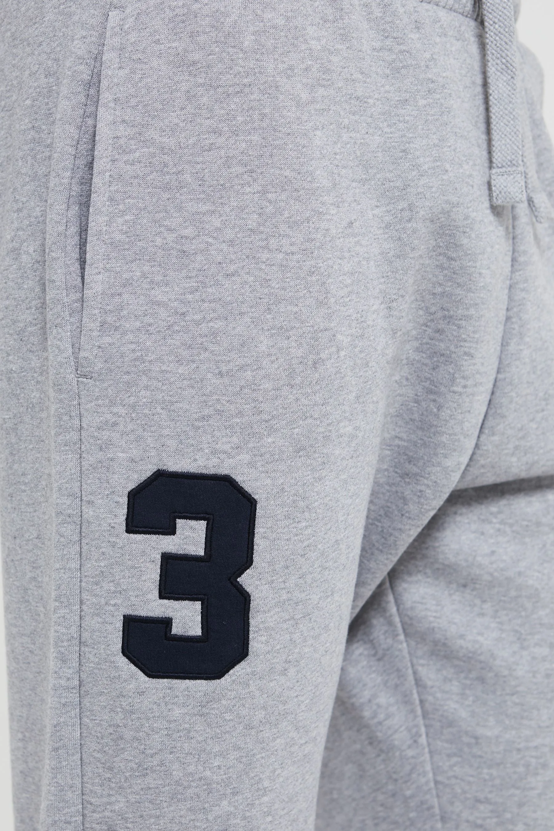 U.S. Polo Assn. - Pantaloni da jogging con numero 3 e logo