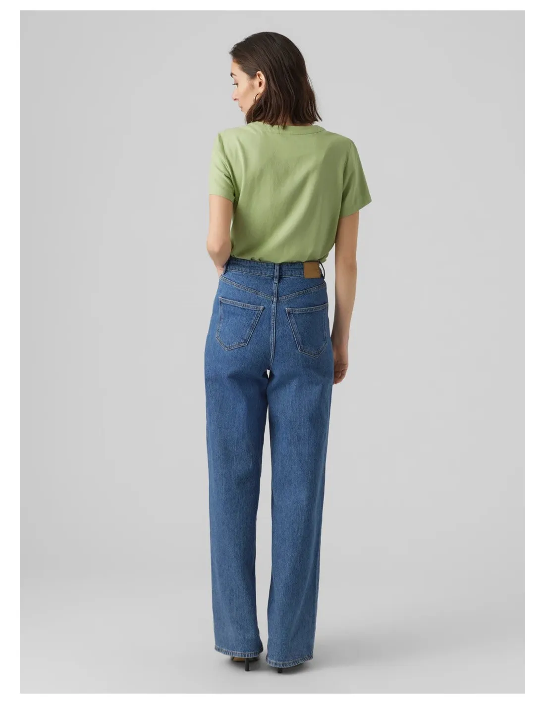 VERO MODA DONNA VMMYMILO SS TOP WVN GA