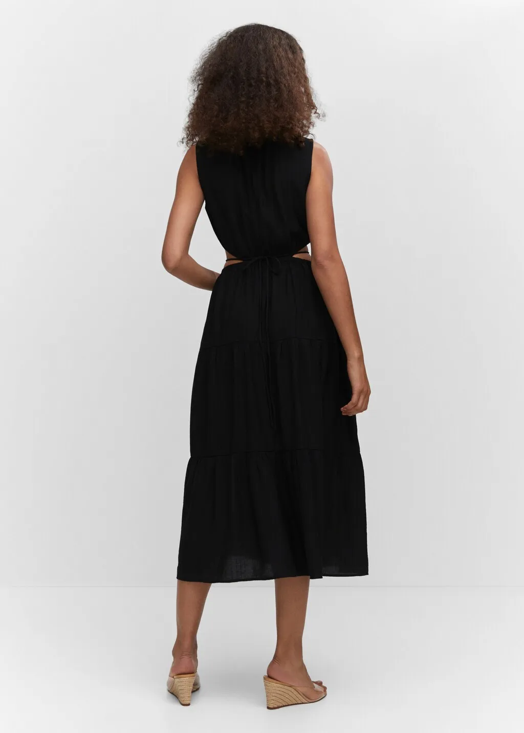Vestito ampio spacchi