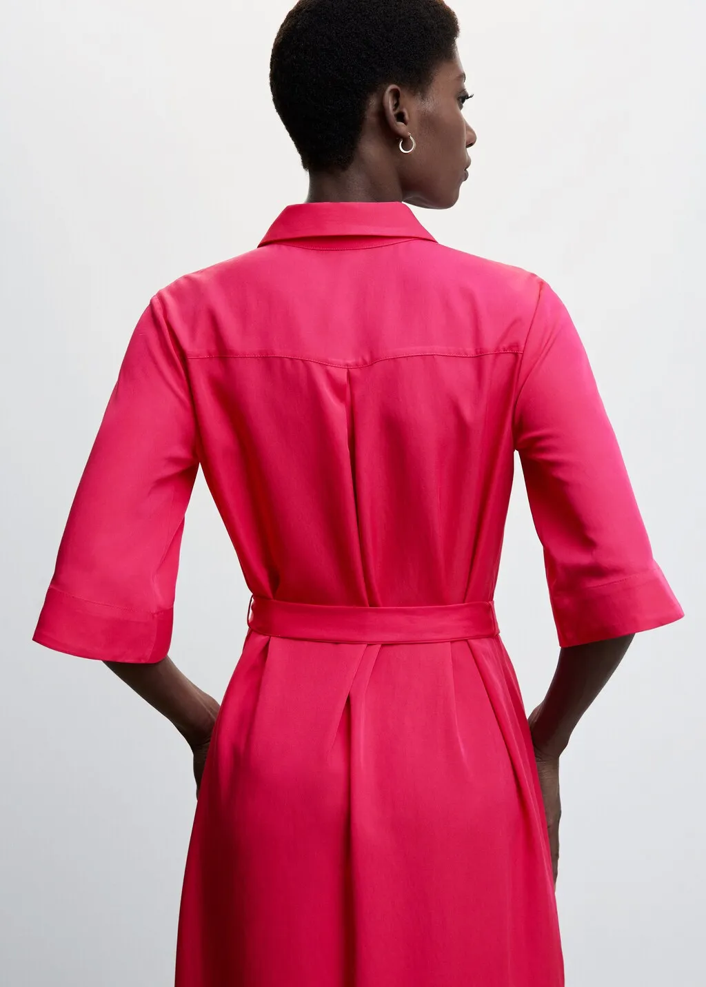 Vestito camicione fiocco