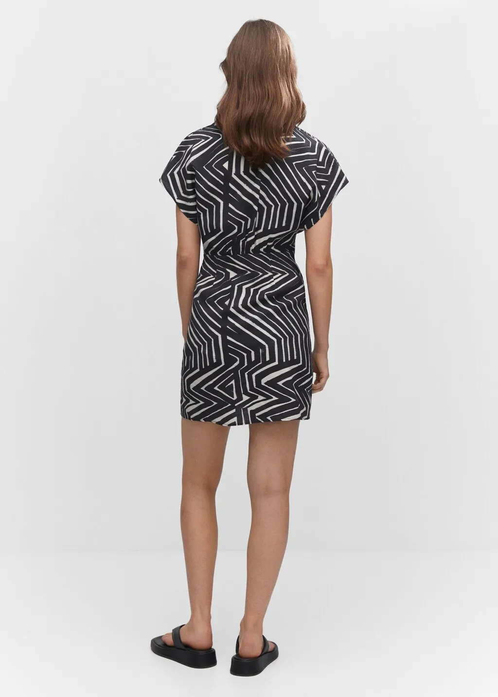 Vestito camicione tropicale
