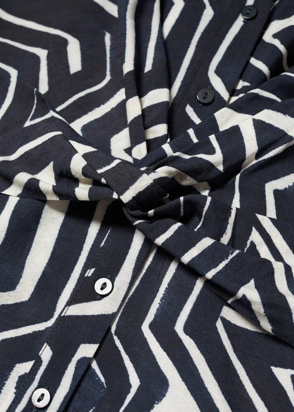 Vestito camicione tropicale
