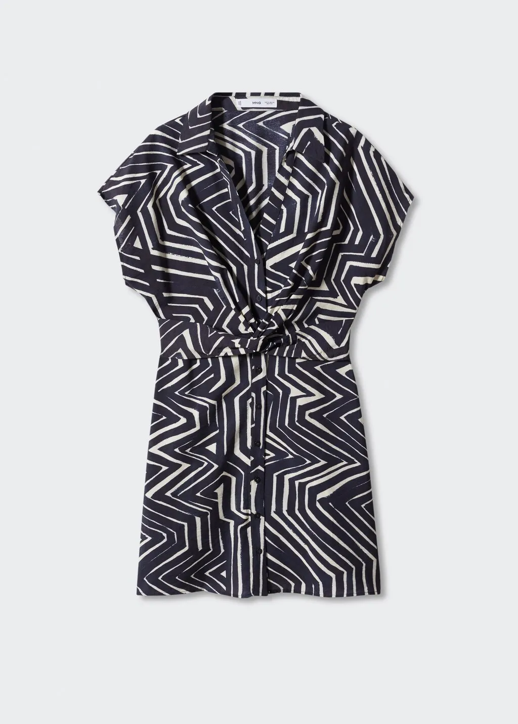 Vestito camicione tropicale