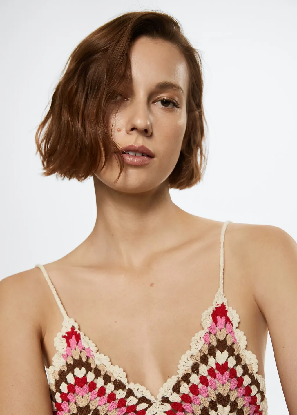Vestito crochet cotone