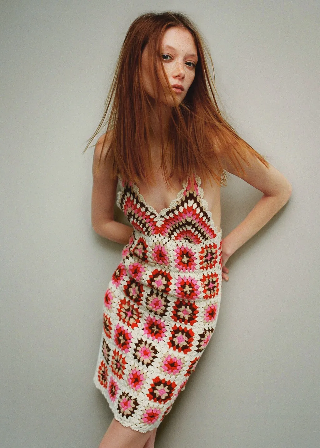 Vestito crochet cotone