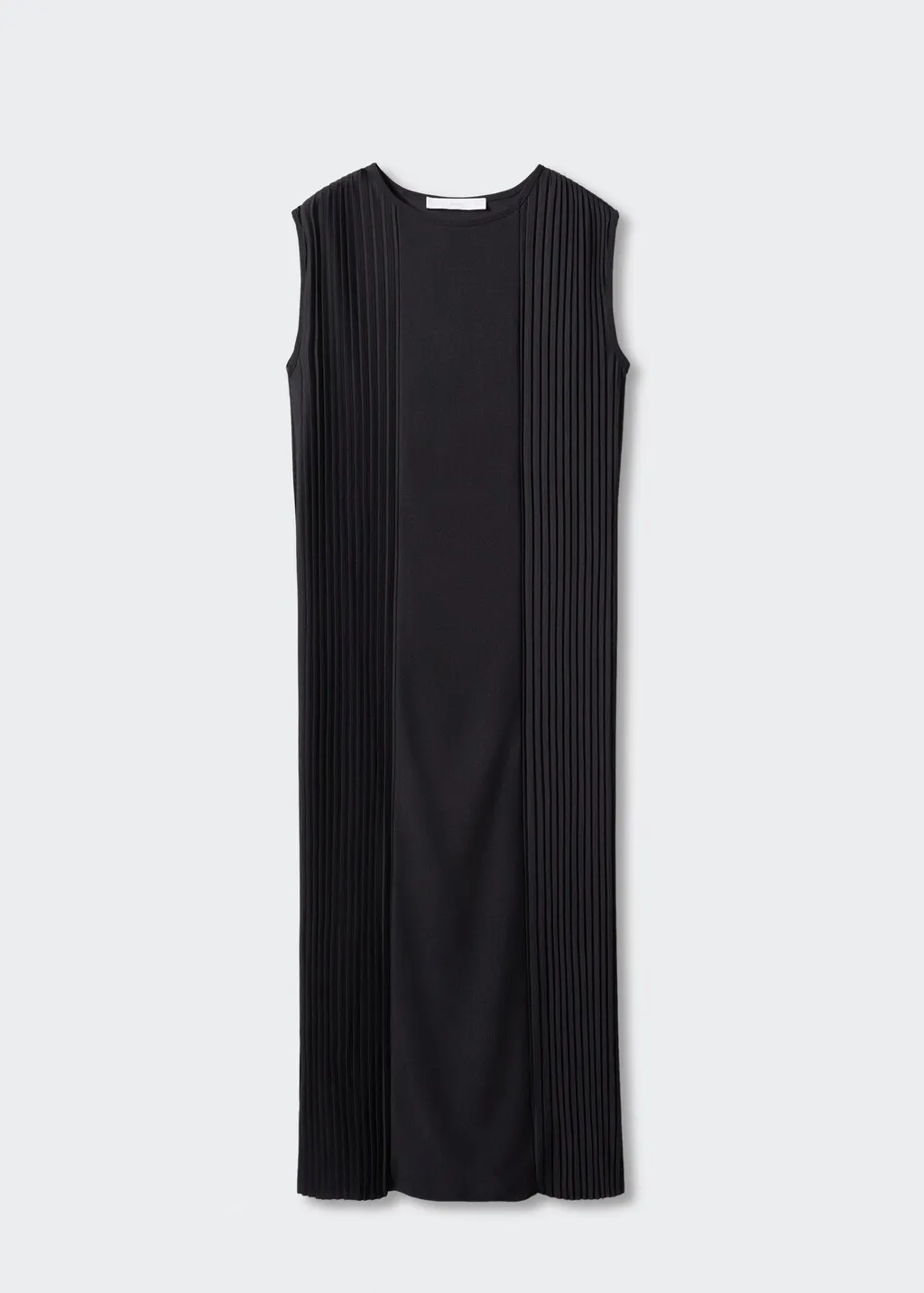 Vestito dettagli plissettati