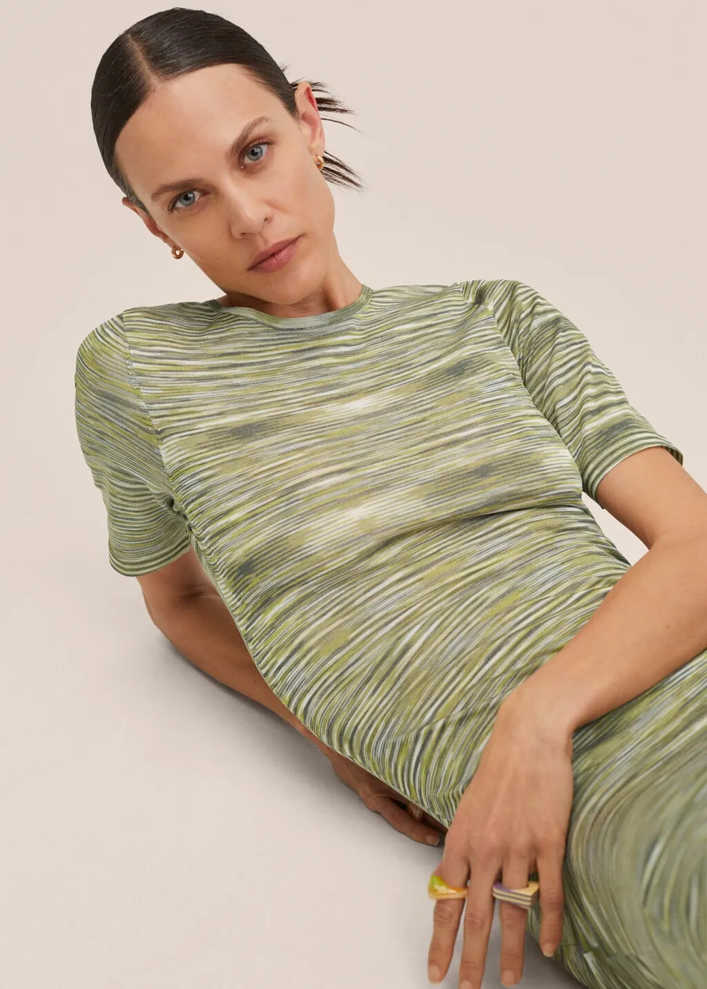 Vestito maglia avvitato