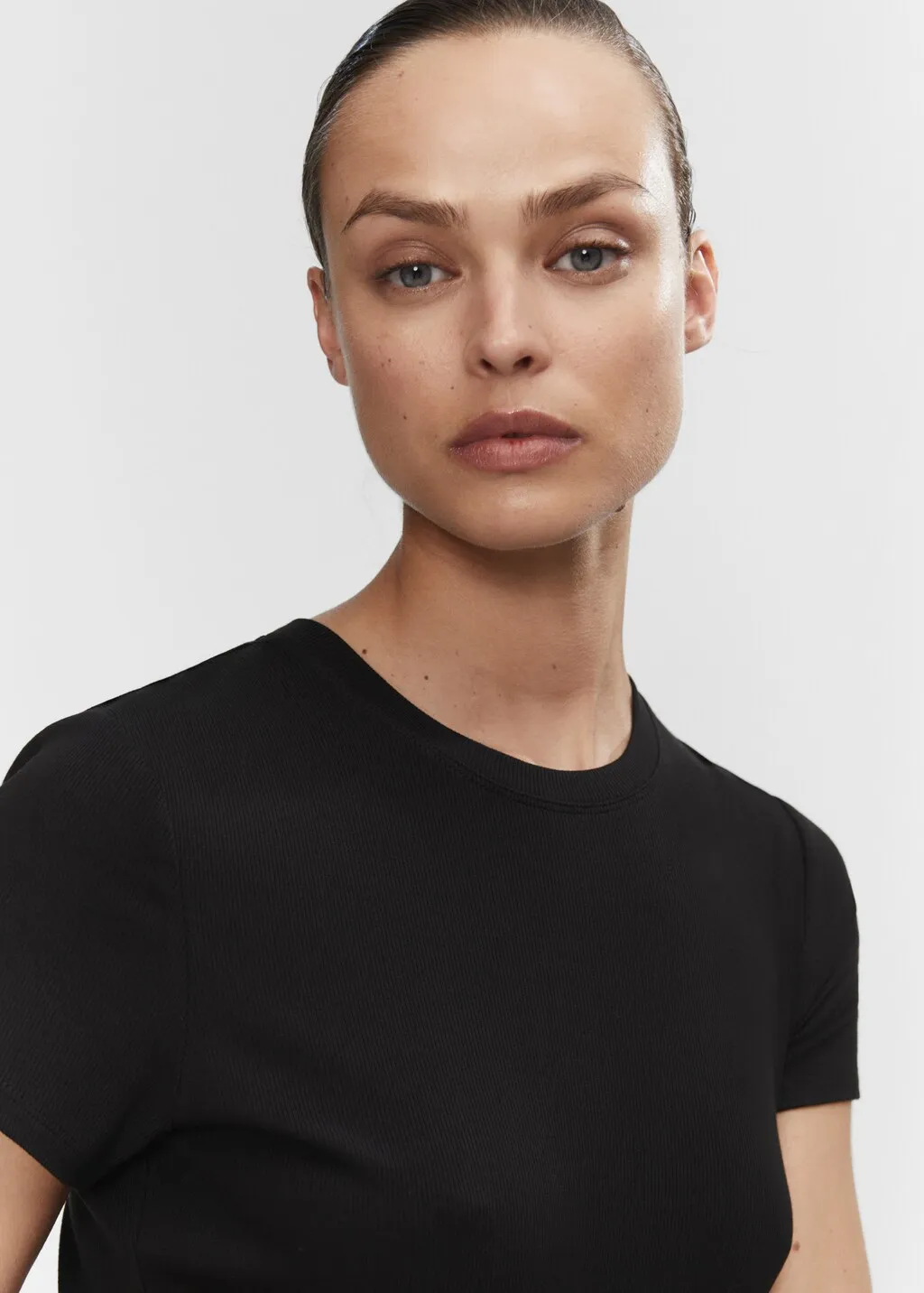 Vestito midi spacco