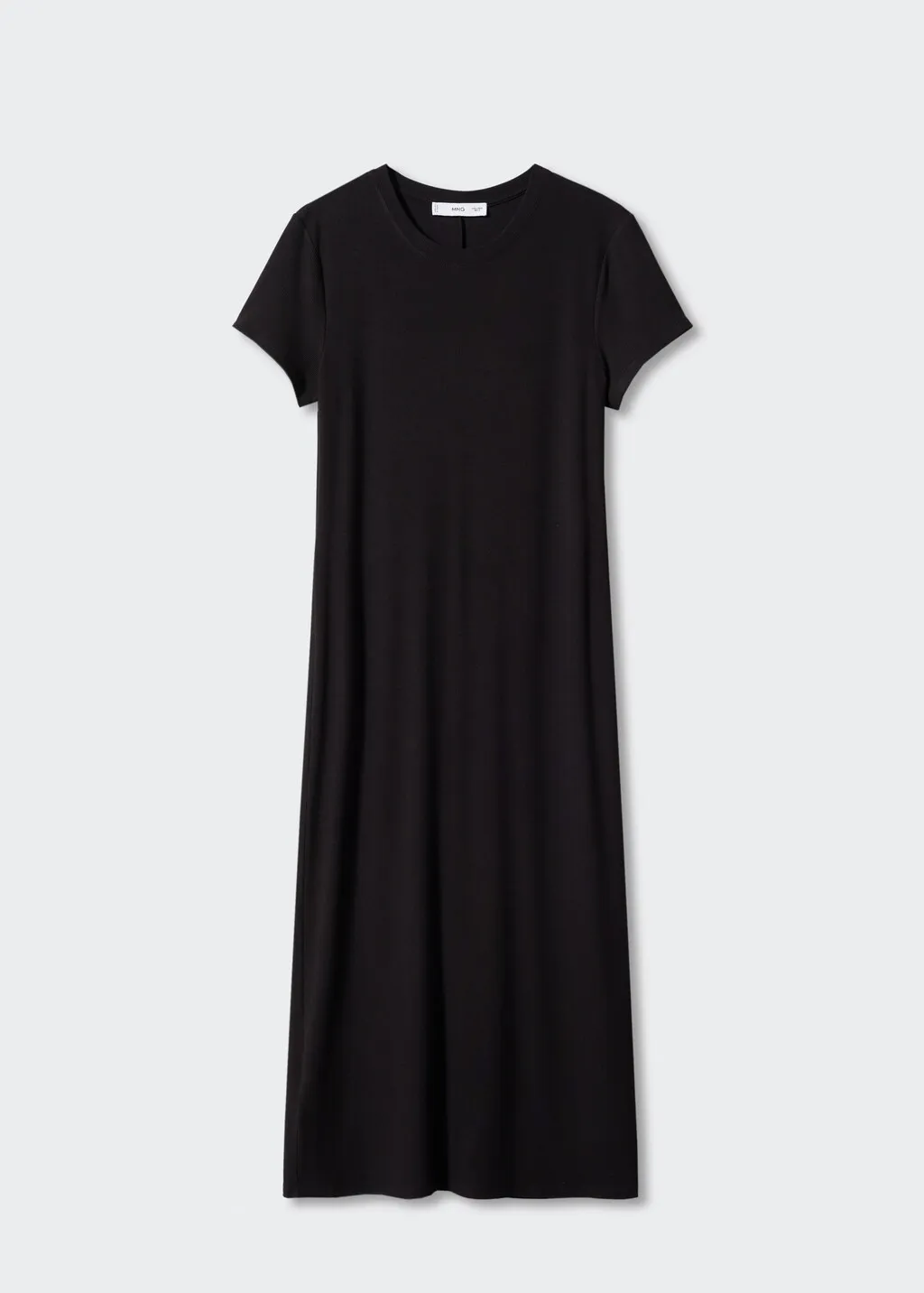 Vestito midi spacco