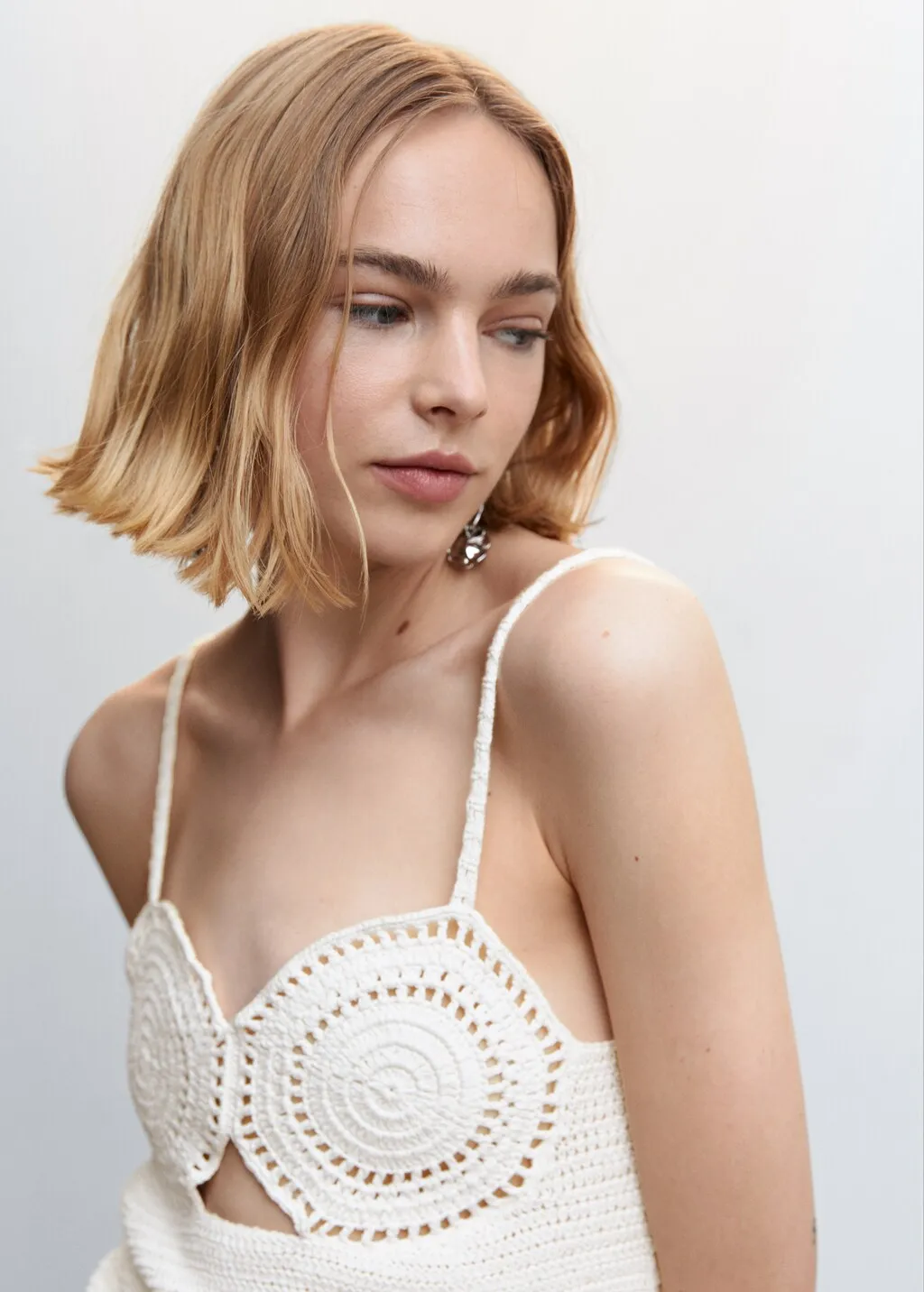 Vestito mini crochet