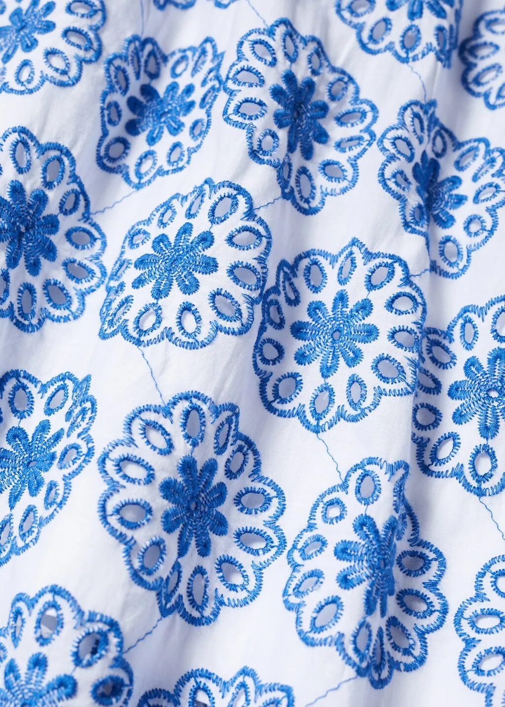 Vestito ricamo floreale