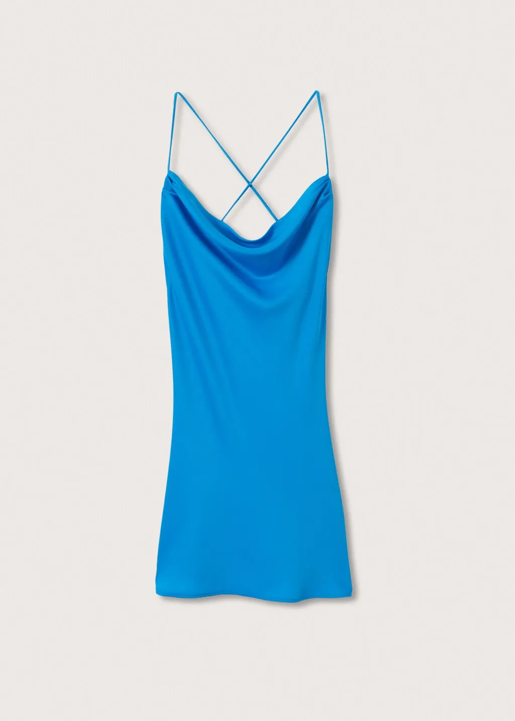 Vestito scollo drappeggiato