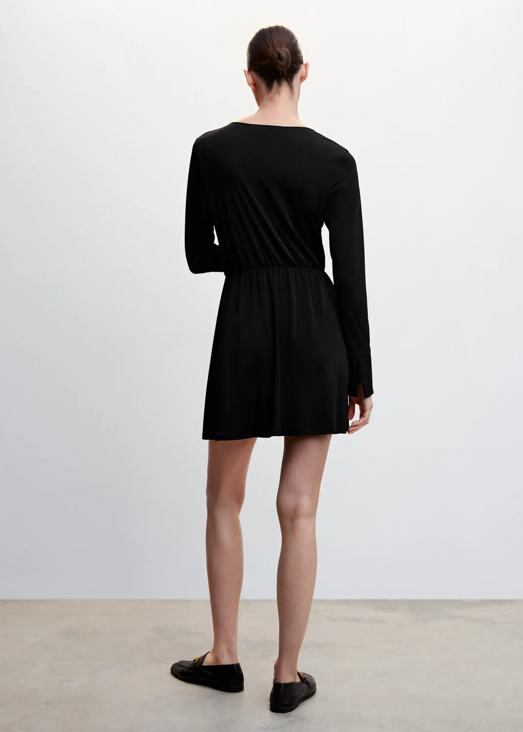 Vestito scollo incrociato
