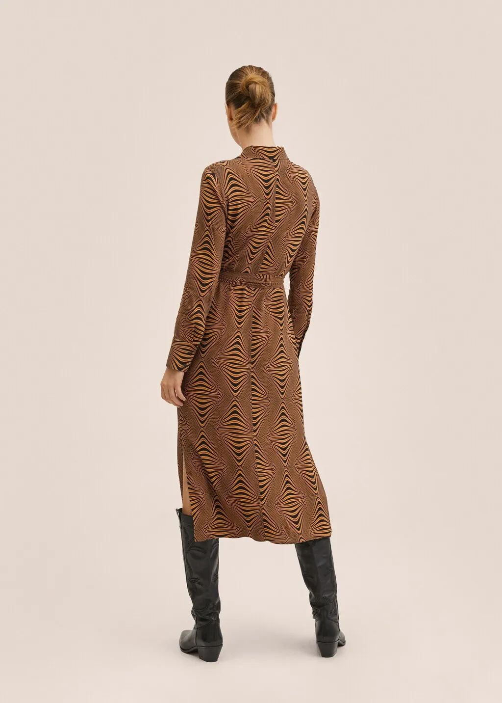Vestito stampato retrò