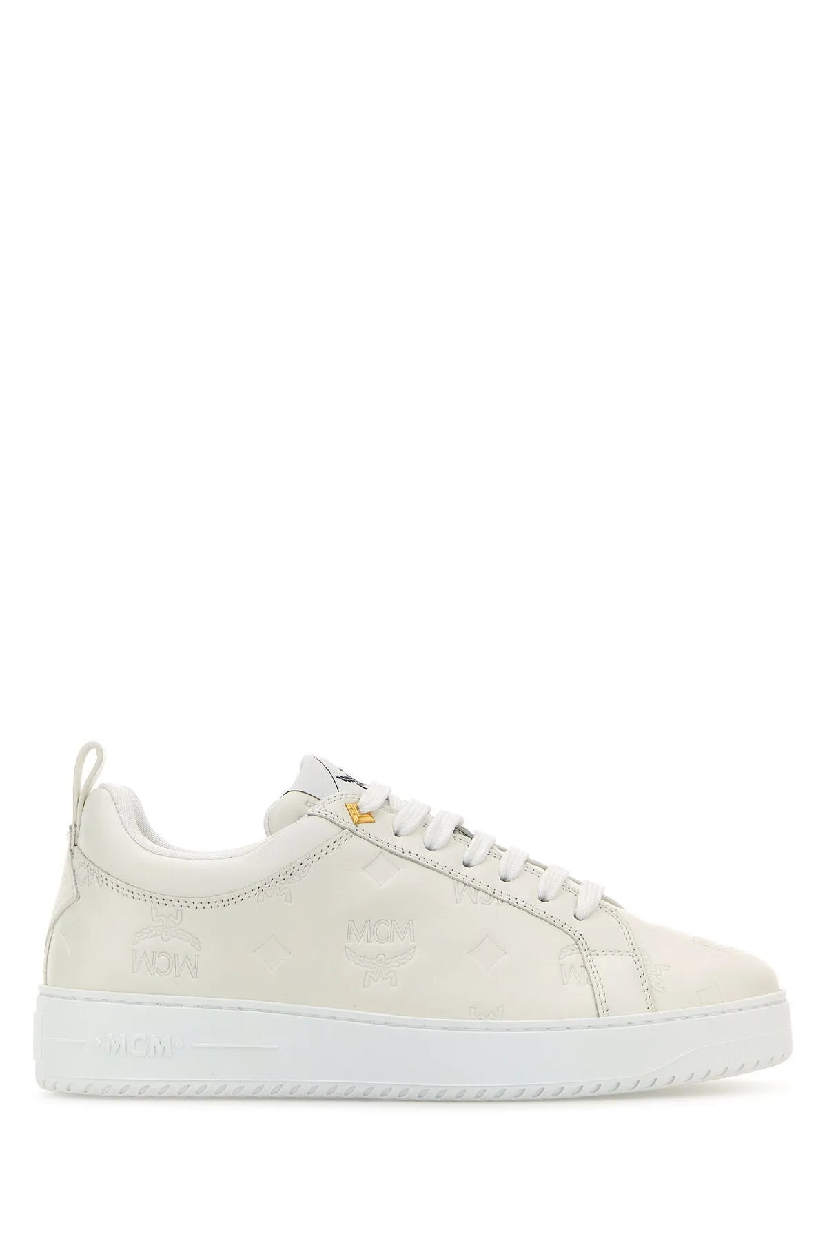 White leather New Terrain sneakers    
