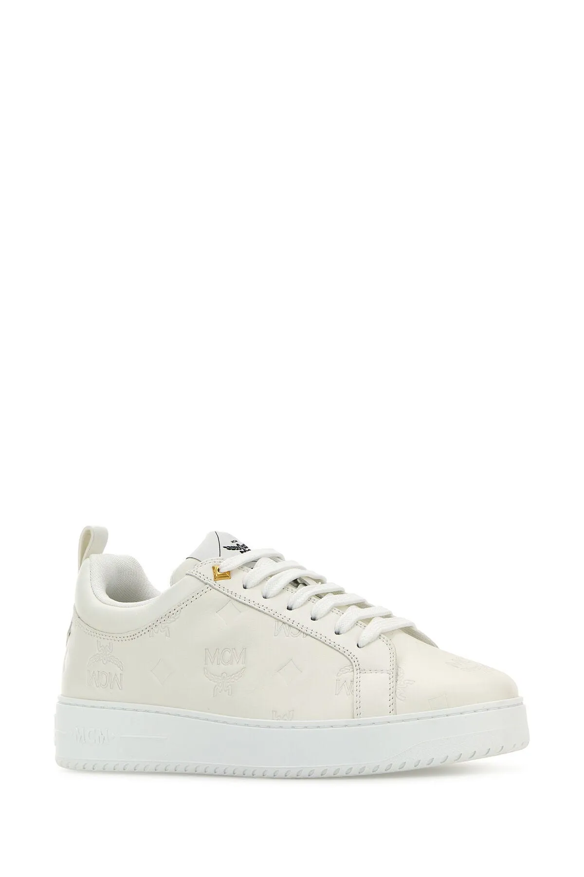 White leather New Terrain sneakers    