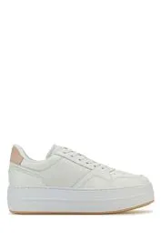 White leather Skyscraper sneakers    