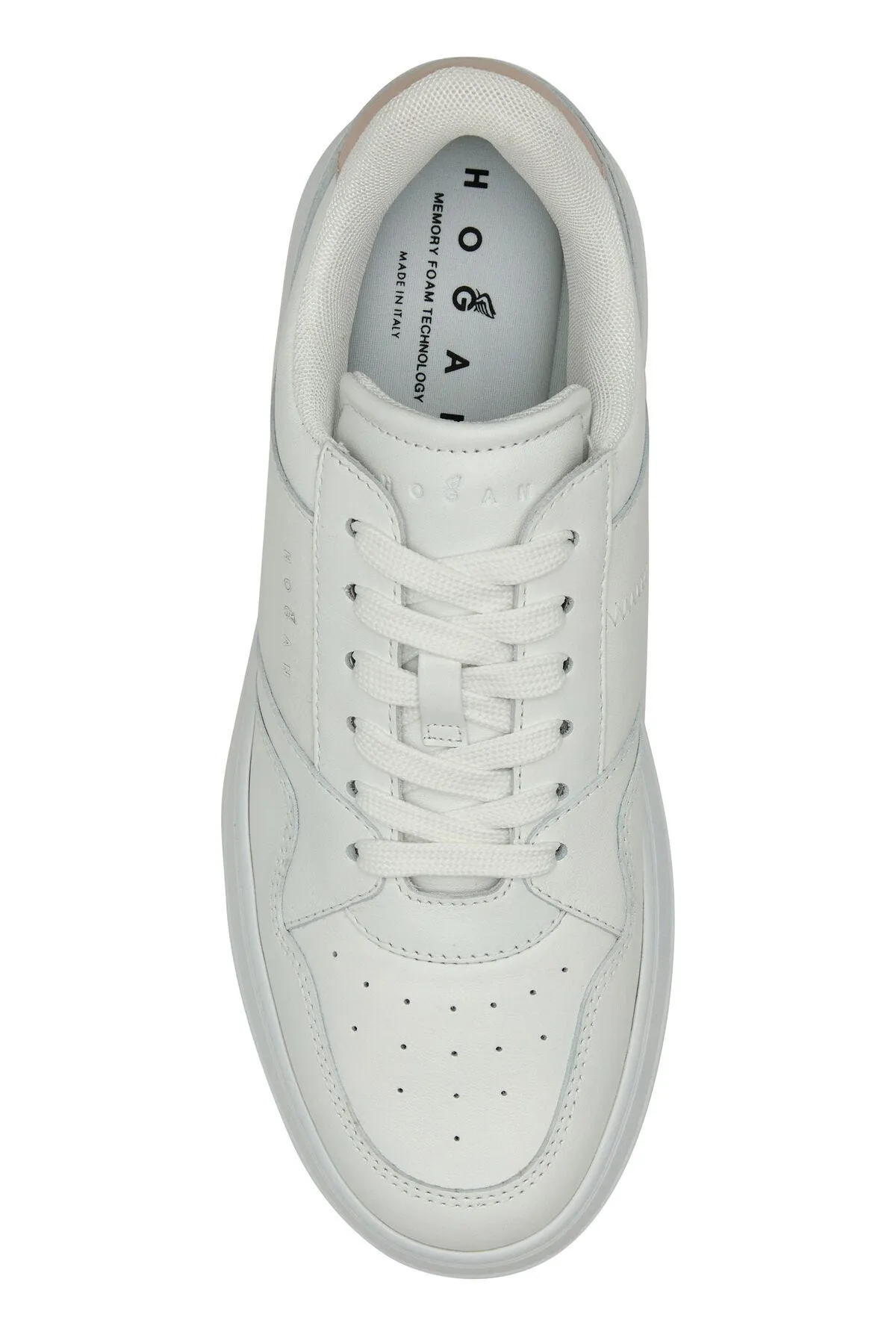White leather Skyscraper sneakers    