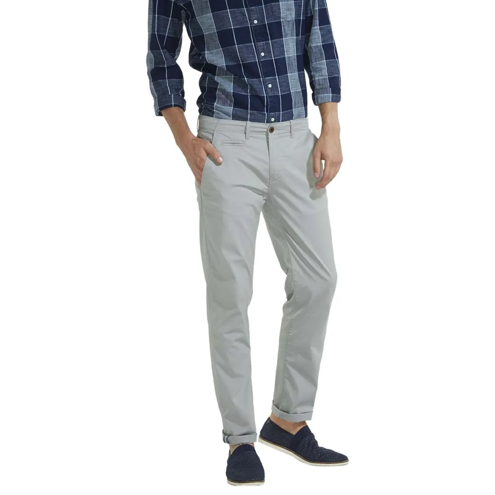 Wrangler pantaloni chino steel uomo ghiaccio